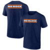 NO BLOCK NO ROCK SHIRT Ben Johnson, Chicago Bears