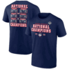 National Champions Schedule Shirt 2025 NCAA Women's Basketball National Champions, UConn Huskies
