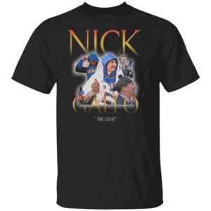 Nick Gallo The Goat T Shirt Oklahoma City Thunder Sideline Legend Fan Tee