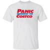 PANIC AT THE COSTCO SHIRT Retro Costco Tshirt, Costco Lovers, Funny Costco Tee, Oversized Washed Tee, Costco Gifts, White Tee