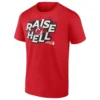 RAISE HELL SHIRT 2025 Stanley Cup Playoffs Slogan, New Jersey Devils