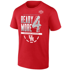 READY MORE FINAL 4 SHIRT 2025 NCAA Men's Basketball Tournament March Madness Final Four Regional Champions, Houston Cougars