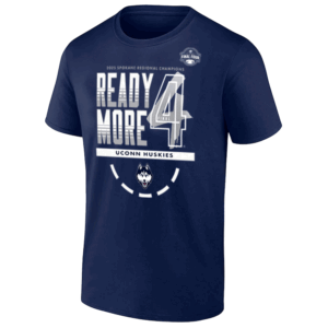 READY MORE FINAL 4 SHIRT 2025 NCAA Women's Basketball Tournament March Madness Final Four Regional Champions, Uconn Huskies
