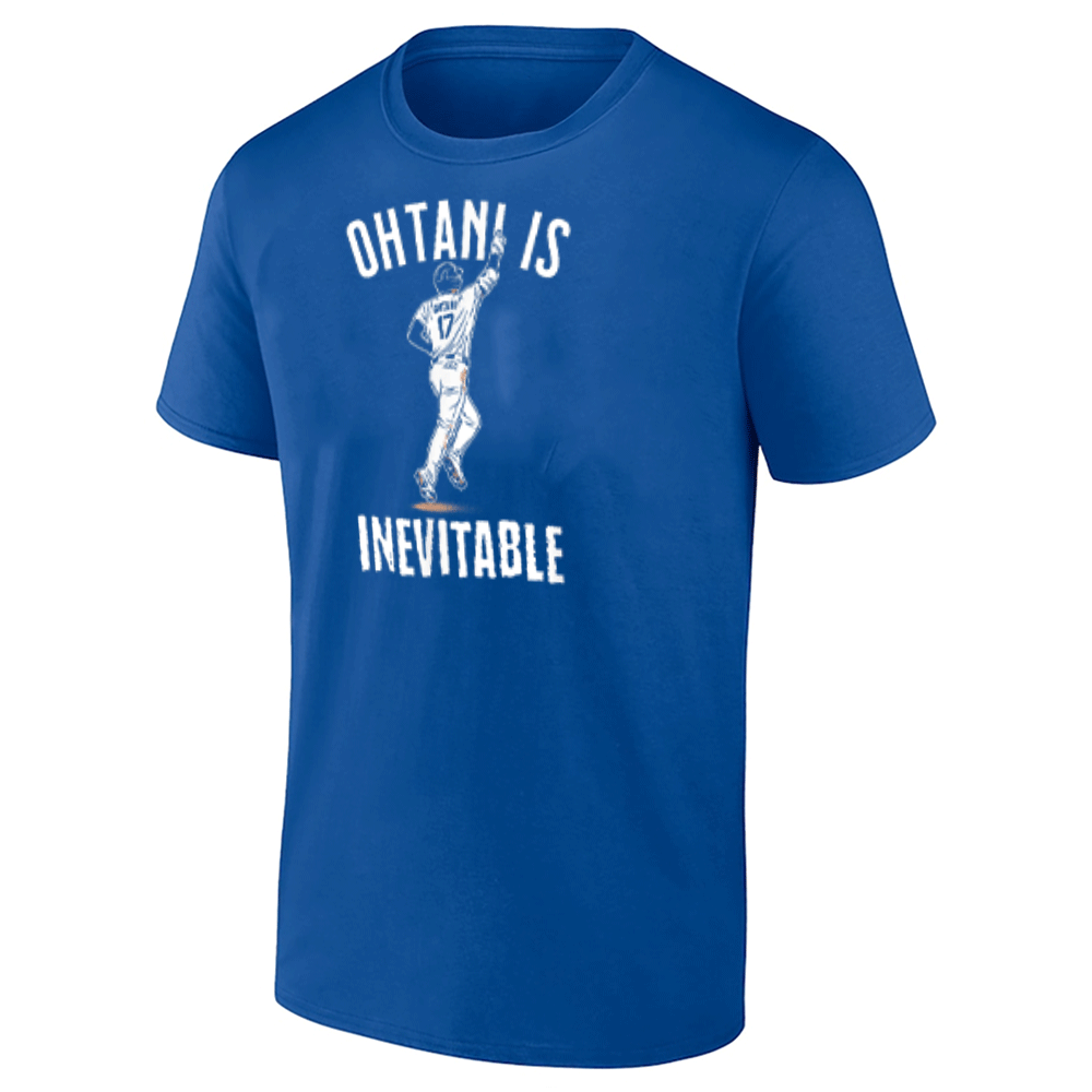 SHOHEI IS INEVITABLE SHIRT Shohei Ohtani, Los Angeles Dodgers SHOHEI IS INEVITABLE SHIRT Shohei Ohtani, Los Angeles Dodgers