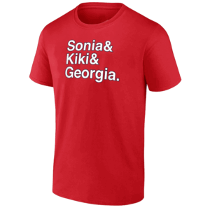 SONIA& KIKI& & GEORGIA. SHIRT Washington Ampersand, Washington Mystics