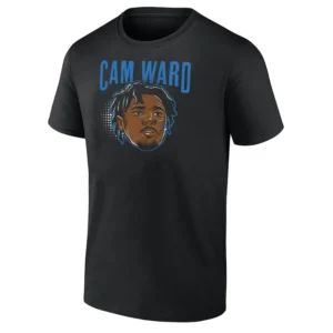 TENNESSEE CAM WARD SWAG HEAD SHIRT 2025 NFL Draft Tribute Tennessee Titan