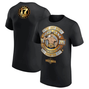 THE LAST REAL CHAMPION – John Cena WrestleMania 41 Winner T Shirt