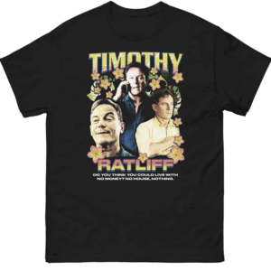 TIMOTHY RATLIFF Do You Think You Could Live With No Money No House, Nothing. Shirt The White Lotus Rap Tee, HBO Luxury Collapse Aesthetic