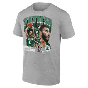 Tatum Collage Shirt – Vintage NBA Tee Boston Celtics Jayson Tatum 2025 Playoffs Edition G