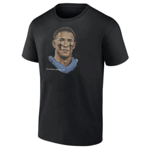 Tetairoa McMillan Carolina Portrait Shirt 2025 NFL Draft Tribute, Tetairoa McMillan, Carolina Panthers