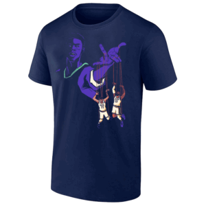 The Puppet Master Shirt Anthony Edwards Controls Luka Doncic & LeBron James Timberwolves vs Lakers Playoffs 2025