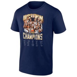 UCONN CHAMPS ROSTER SIGNATURE SHIRT 2025 NCAA Women's Basketball National Champions, UConn Huskies