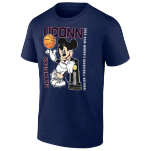 UCONN X MICKEY MOUSE CHAMPIONS SHIRT 2025 NCAA Women's Basketball National Champions, UConn Huskies