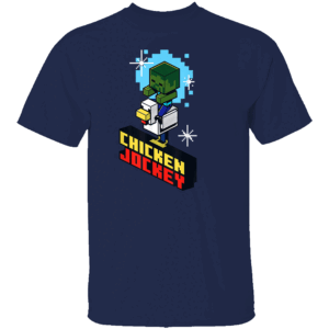 Vintage Chicken Jockey 2025 Shirt Retro Minecraft Chaos Tee