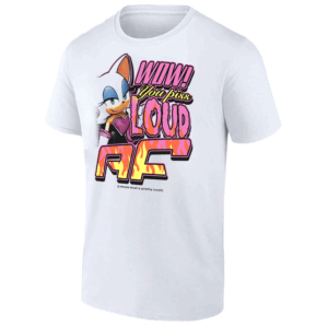 WOW YOU PISS LOUD AF SHIRT Rouge the Bat Meme Tee for Sonic Fans