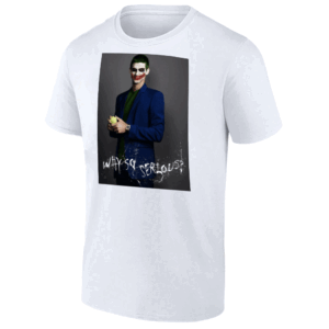 Why So Serious Shirt Funny Novak Djokovic, Joker, Tennis
