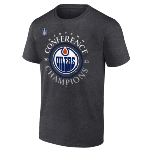 2025 Western Conference Champions Locker Room Shirt 2025 Stanley Cup Finals, Edmonton Oilers C