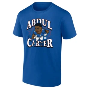 Abdul Carter Caricature Signature Shirt New York Giants