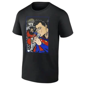 BONGERMAN SHIRT Funny Superman Parody Tee Weed Humor Kryptonite Hits Different Comic Style T Shirt