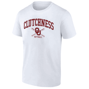 CLUTCHNESS SHIRT Oklahoma Softball, WCWS 2025 Tee, Oklahoma Sooners W