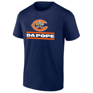 DA POPE SHIRT Funny Chicago Bears x Catholic Pope Logo Da Bears Fans Gear