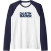 DARTH BADER RAGLAN BASEBALL T SHIRT Harrison Bader, Star Wars Darth Vader Style, Minnesota Twins