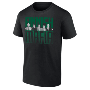 FINNISH MAFIA SHIRT Roope Hintz, Miro Heiskanen, Esa Lindell Dallas Stars NHL Global Series 2025