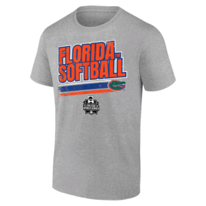 FLORIDA SOFTBALL SHIRT Women's College World Series Stripe, Florida Gators G