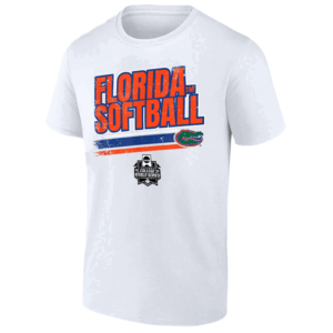 FLORIDA SOFTBALL SHIRT Women's College World Series Stripe, Florida Gators W