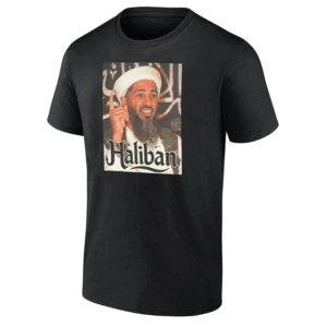 HALIBAN SHIRT Funny Tyrese Haliburton x Osama Binladin B