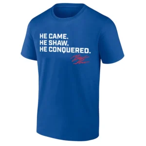 HE CAME. HE SHAW. HE CONQUERED SHIRT Matt Shaw, Chicago Cubs