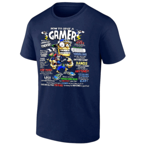 HOW TO SPOT A GAMER SHIRT Funny Cartoon Tee for Hardcore Video Game Fans N