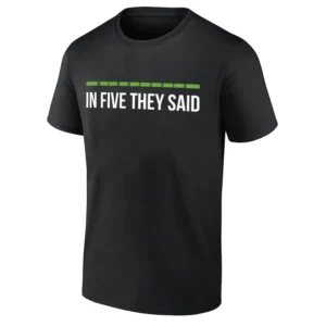 IN FIVE WE SAID SHIRT Anthony Edwards, Minnesota Timberwolves