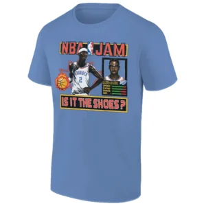 IS IT THE SHOES SHIRT NBA JAM, 2025 NBA Playoffs, Shai Gilgeous Alexander, Oklahoma City Thunder