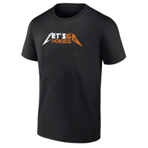 LET'S GO HOKIES SHIRT Retro Virginia Tech Hokies Collad Metallica