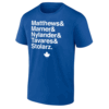 MATTHEWS & MARNER & NYLANDER & TAVARES & STOLARZ SHIRT Toronto Ampersand Stars, Toronto Maple Leafs