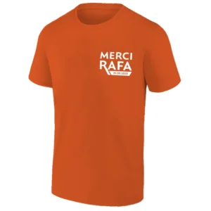 MERCI RAFA SHIRT Rafael Nadal Tribute Limited Edition 2025 French Open Shirt Rafael Nadal Retirement Tribute