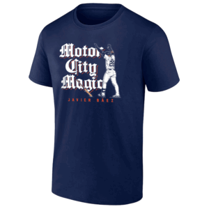 MOTOR CITY MAGIC SHIRT Javier Báez Comeback Tee Detroit Tigers 2025