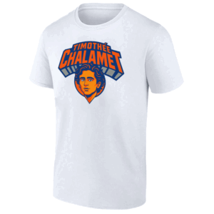 NEW YORK ACTOR SHIRT Timothée Chalamet x Knicks x Paul Atreides 2025 NBA Playoffs Tee W