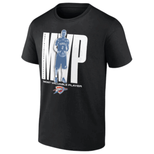 OKC 2025 NBA MVP SHIRT Shai Gilgeous Alexander, Oklahoma City Thunder