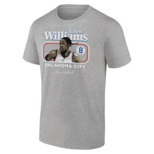OKC COVER SHIRT 2025 NBA Playoffs, Jalen Williams Oklahoma City Thunders G