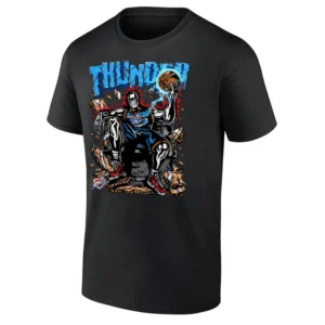 OKC THUNDER THRONE SHIRT 2025 NBA Playoffs, Warren Lotas x OKC, Oklahoma City Thunder
