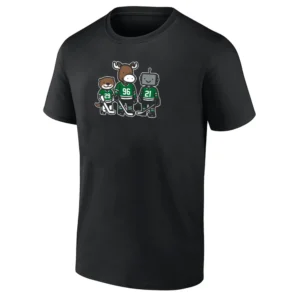 OTTER, MOOSE AND ROBO GUYS SHIRT 2025 NHL Playoffs, Jake Oettinger, Mikko Rantanen And Jason Robertson, Dallas Stars
