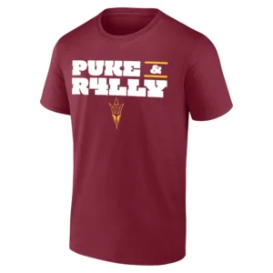 PUKE & RALLY SHIRT Cam Skattebo, Arizona State Sun Devils