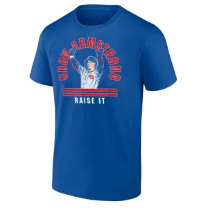 RAISE THE ROOF SHIRT Pete Crow Armstrong, Chicago Cubs