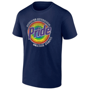 REMOVES STUBBORN ORANGE STAINS SHIRT Pride Month, Resist Trump, LGBTQ N
