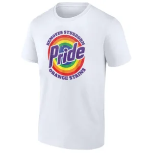 REMOVES STUBBORN ORANGE STAINS SHIRT Pride Month, Resist Trump, LGBTQ W