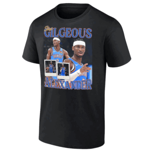Retro SGA Shirt Shai Gilgeous Alexander, MVP, 2025 Western Conference Finals, Oklahoma City Thunder