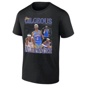 Retro SGA Version 1 Shirt Shai Gilgeous Alexander, MVP, 2025 Western Conference Finals, Oklahoma City Thunder