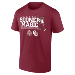 SOONER MAGIC IN OKLAHOMA SHIRT Ella Parker, Oklahoma Softball & NCAA Women's College World Seires 2025, Oklahoma Sooners